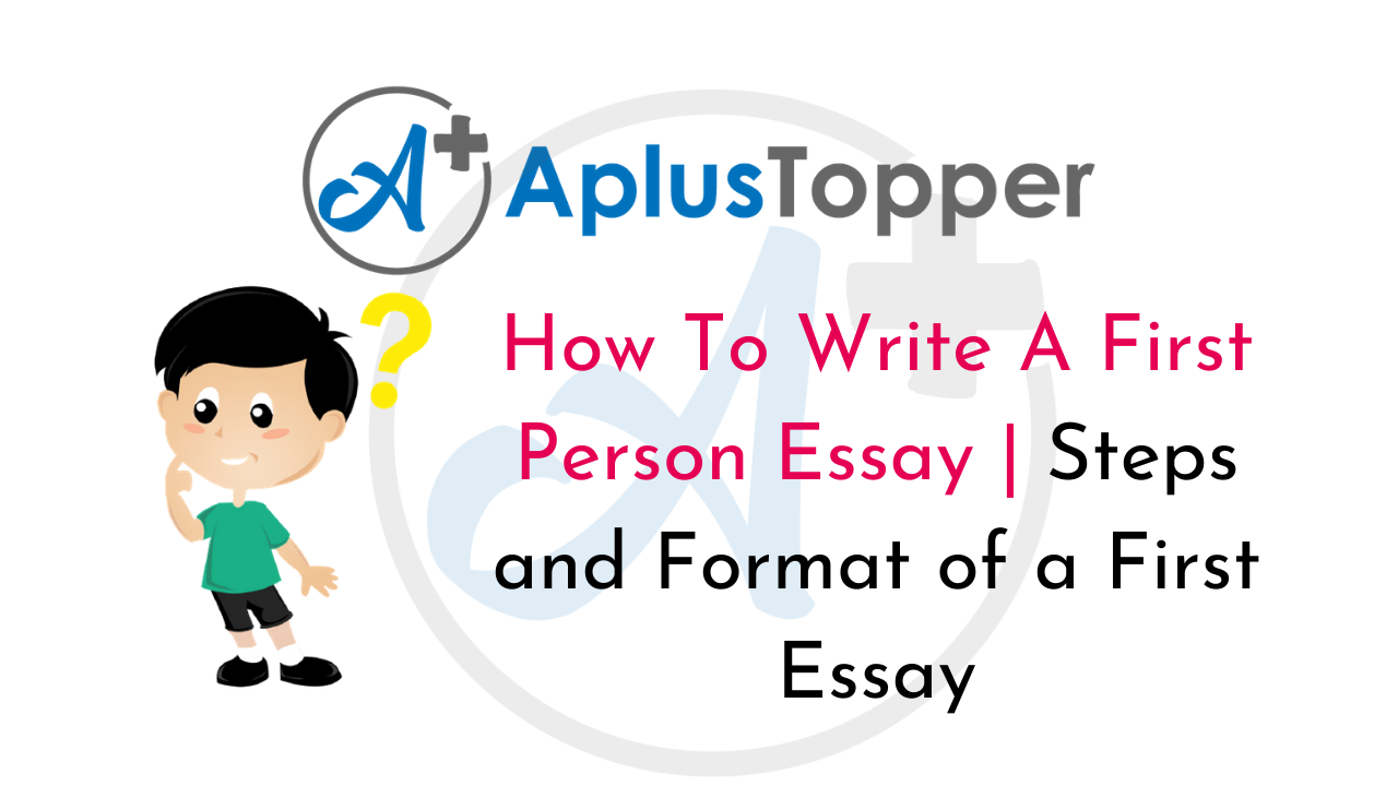 can you write an essay in the first person