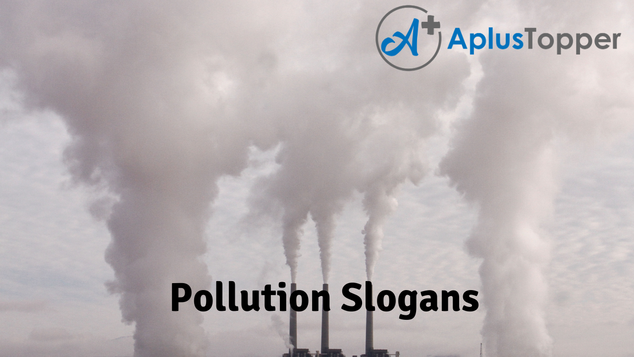 slogans on pollution