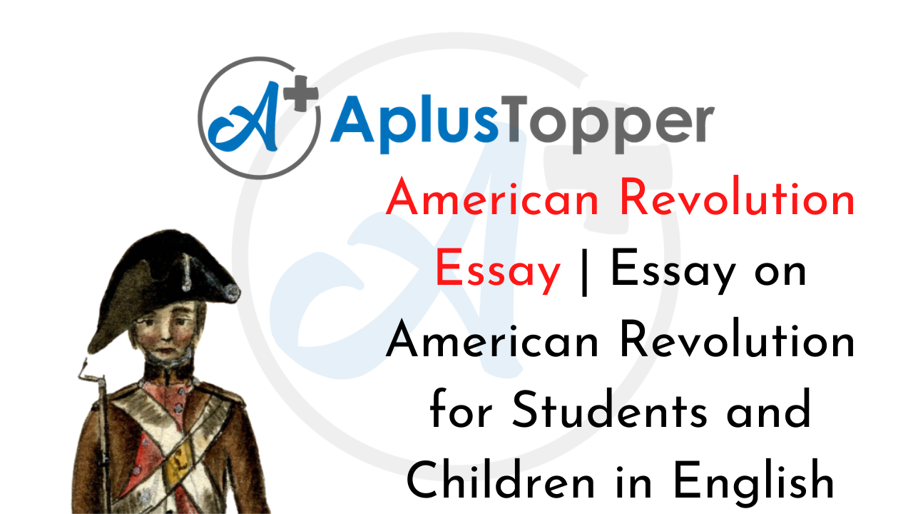 causes of the revolution essay