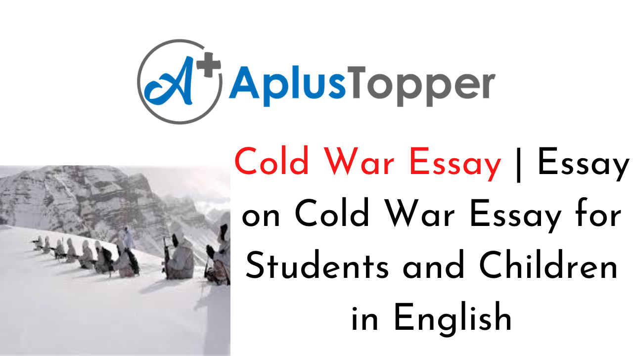 cold war 1 essay