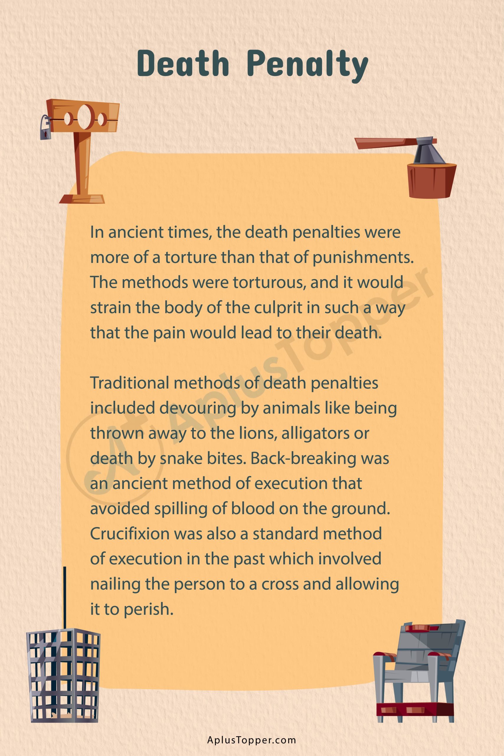 thesis statement example for death penalty