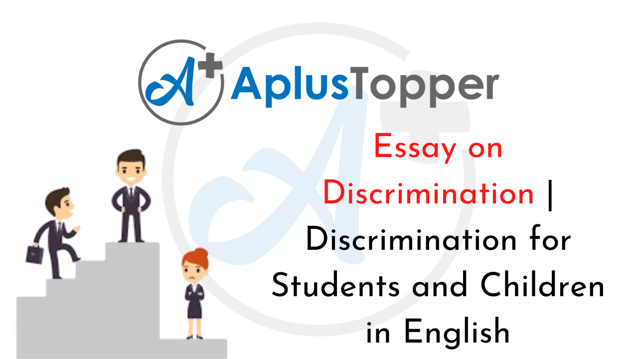 essay on preventing discrimination