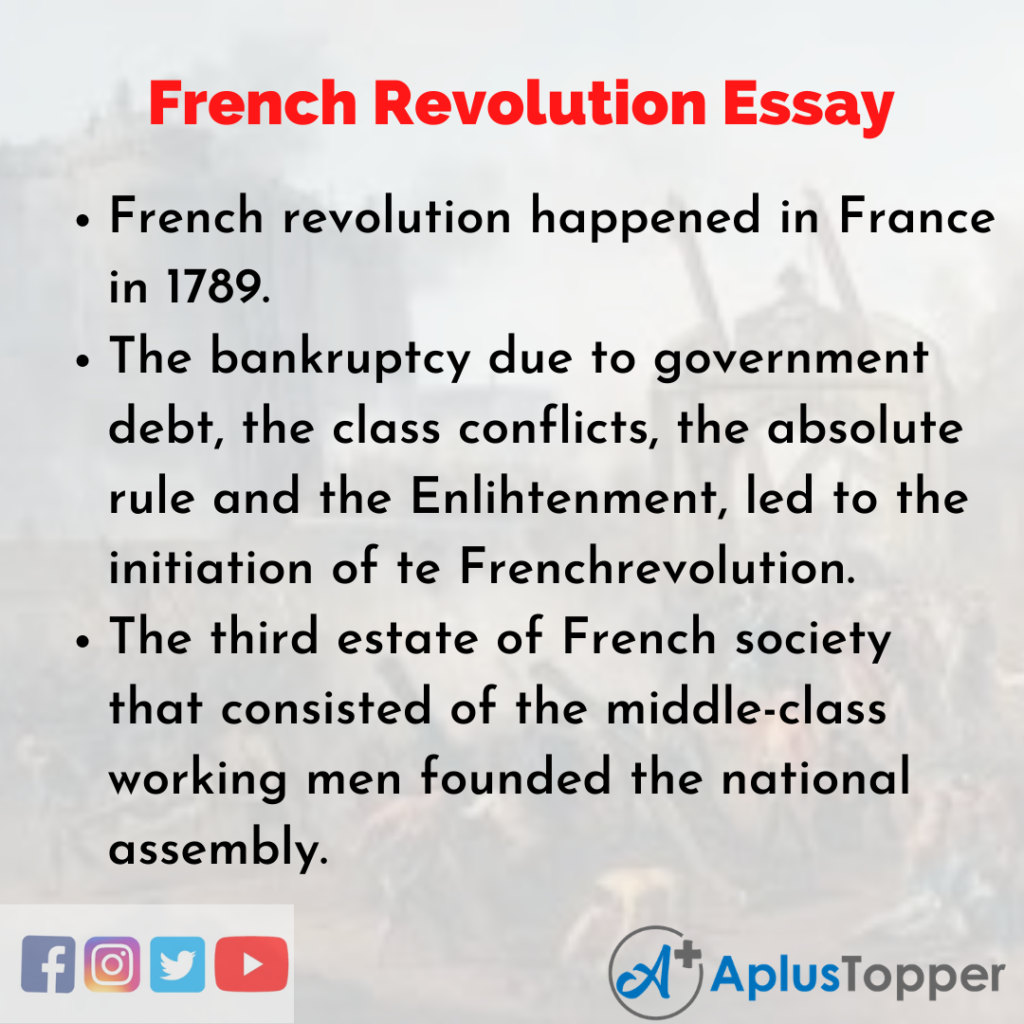 french revolution conclusion essay