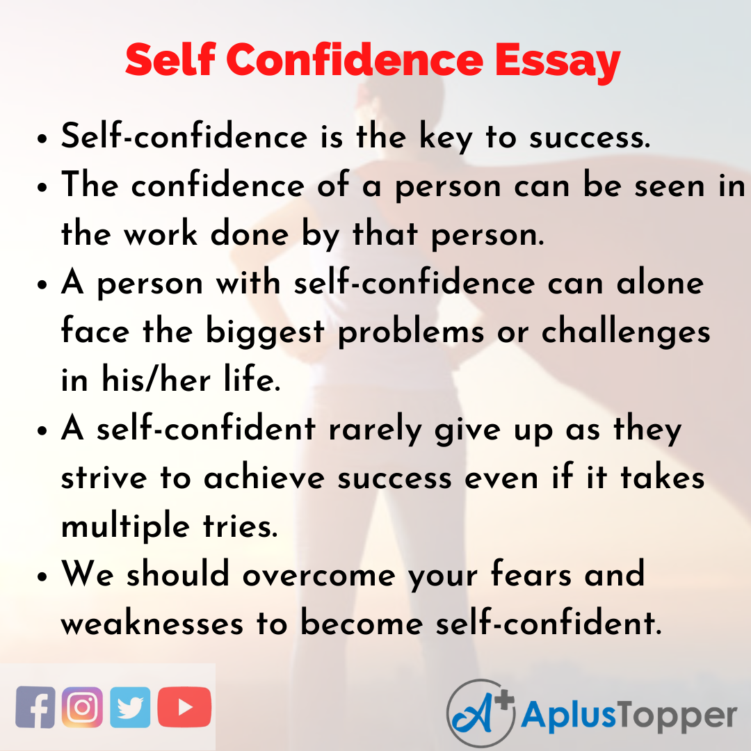 low self esteem essay introduction