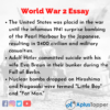 1000 word essay about world war 2