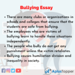 Essay On Bullying 150x150 
