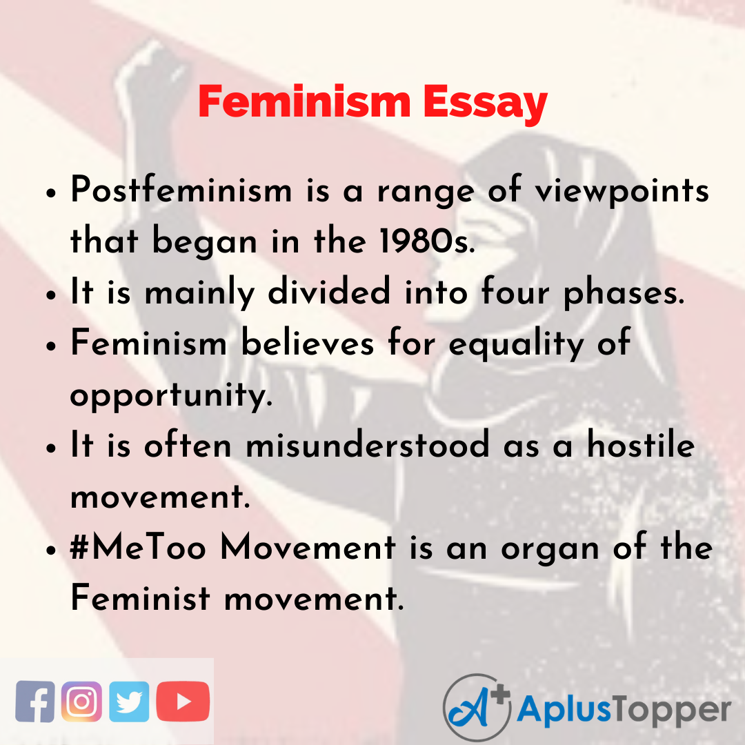 an essay on feminism