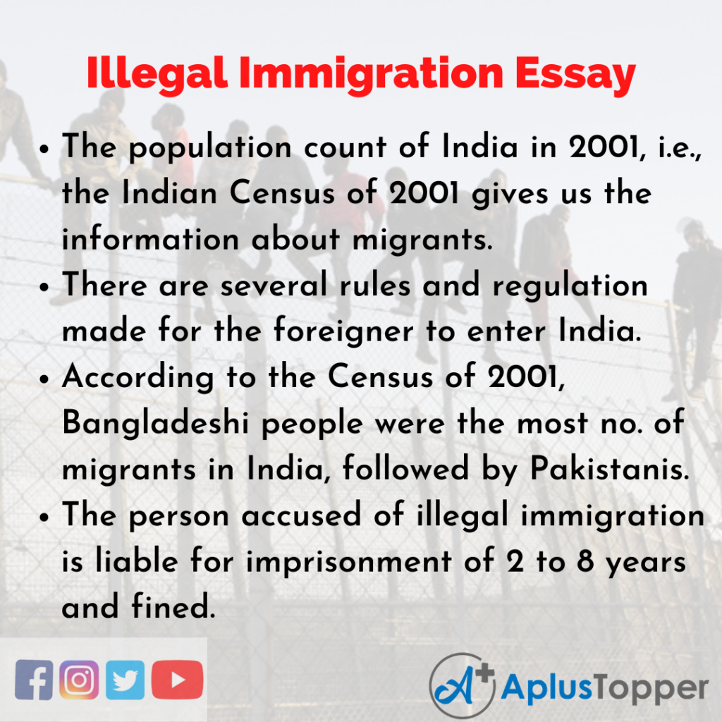 easy essay on immigration