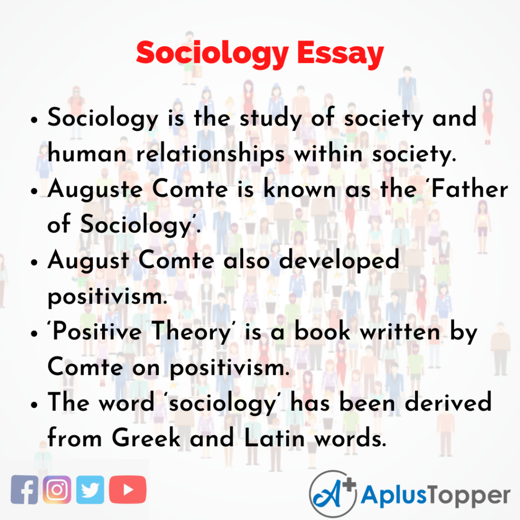 sociology essay education