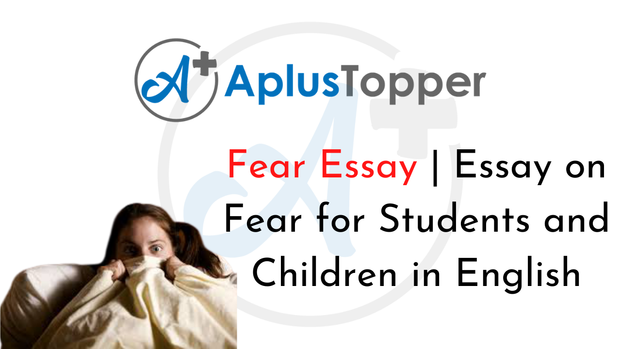 how to start a fear essay