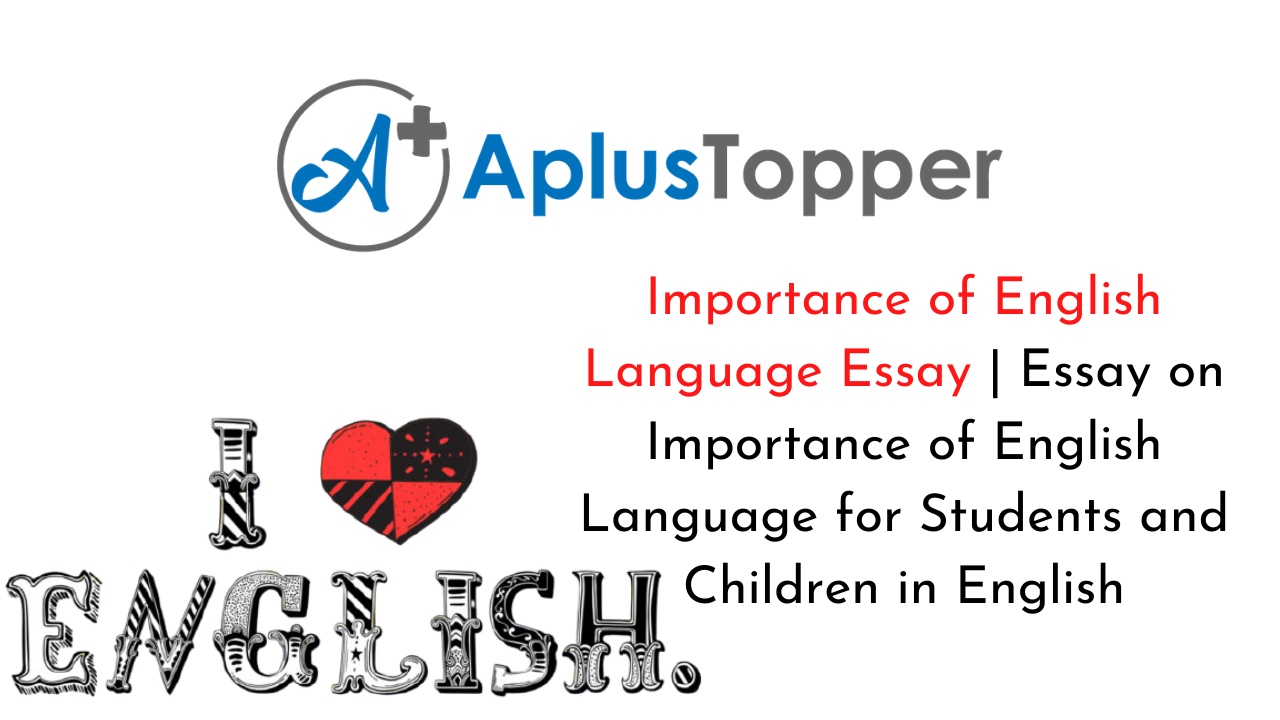essay about the importance of learning english language