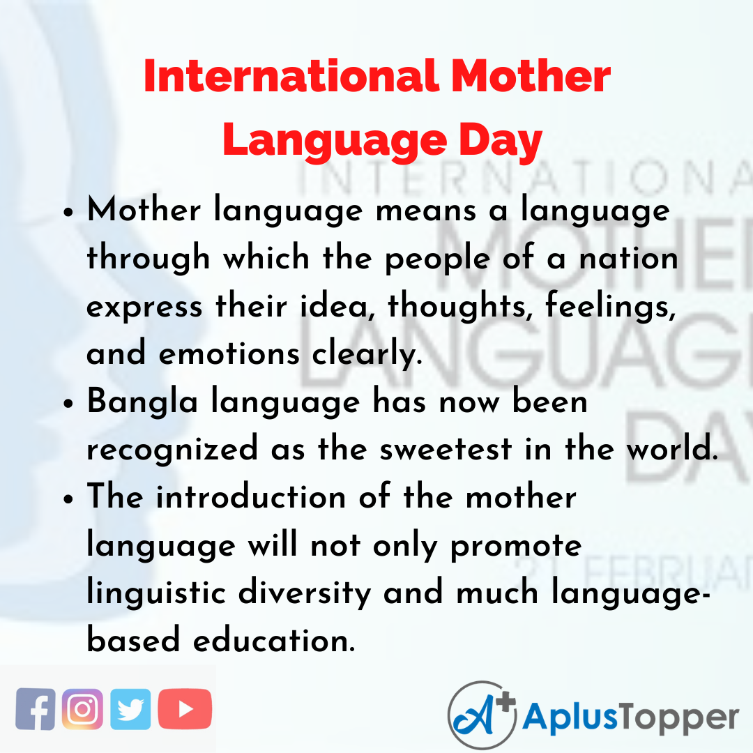 international mother language day essay