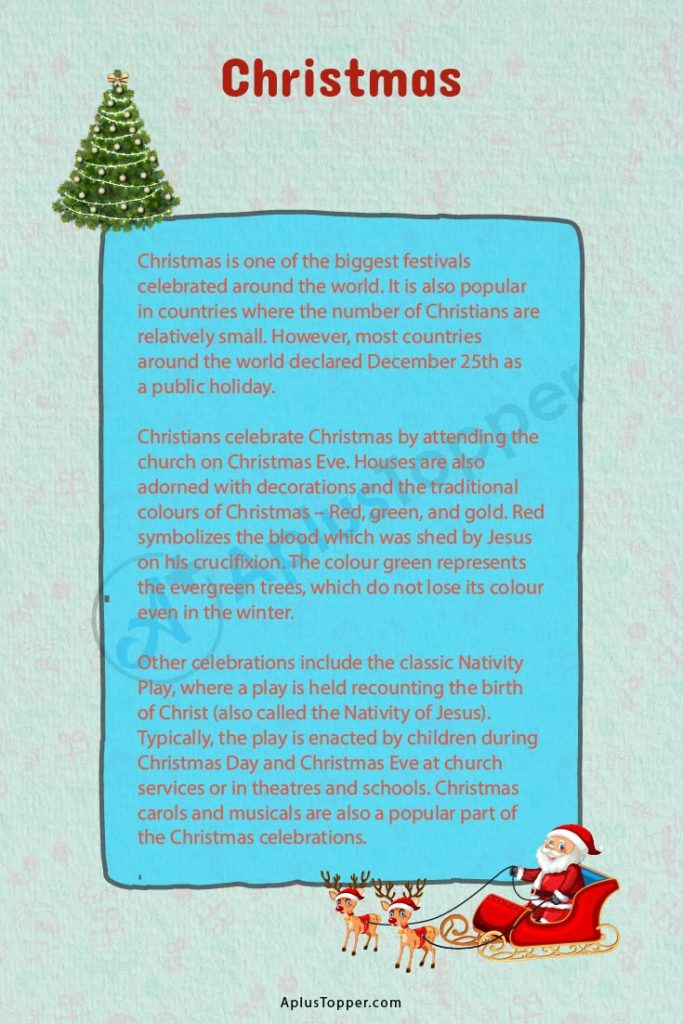essay about merry christmas