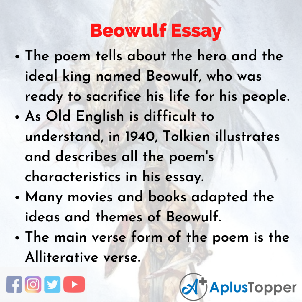a thesis for beowulf