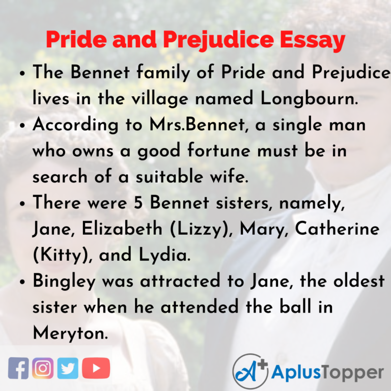 pride and prejudice essay about love