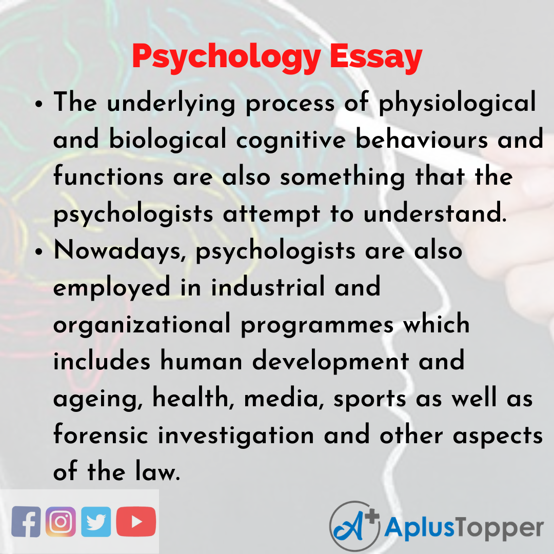 critical essay example psychology