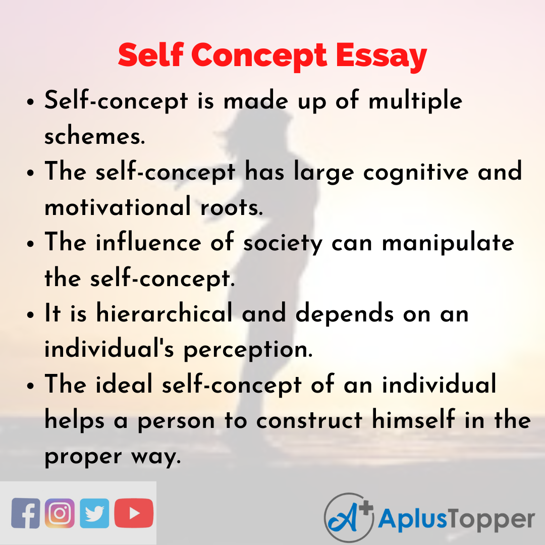essay about concept self