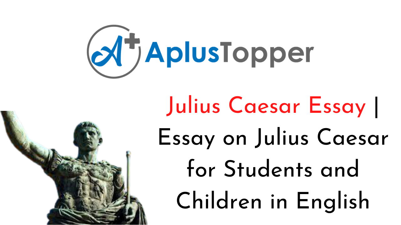 how to start an essay about julius caesar