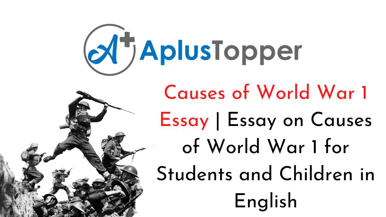 short essay about world war 1