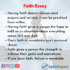 essay on faith and reason