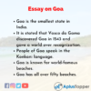 essay on my beautiful goa in english