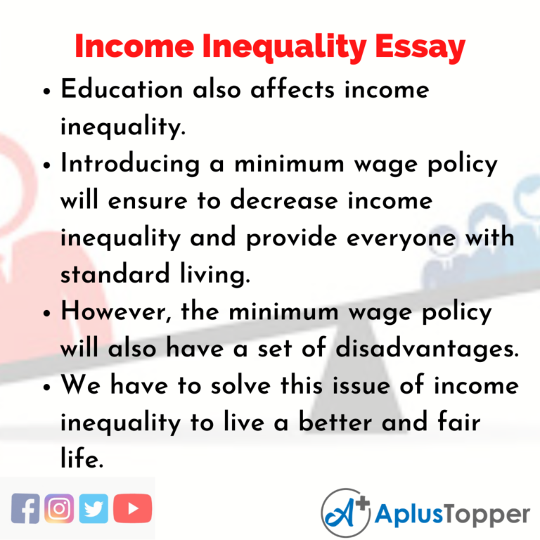 income and wealth inequality essay