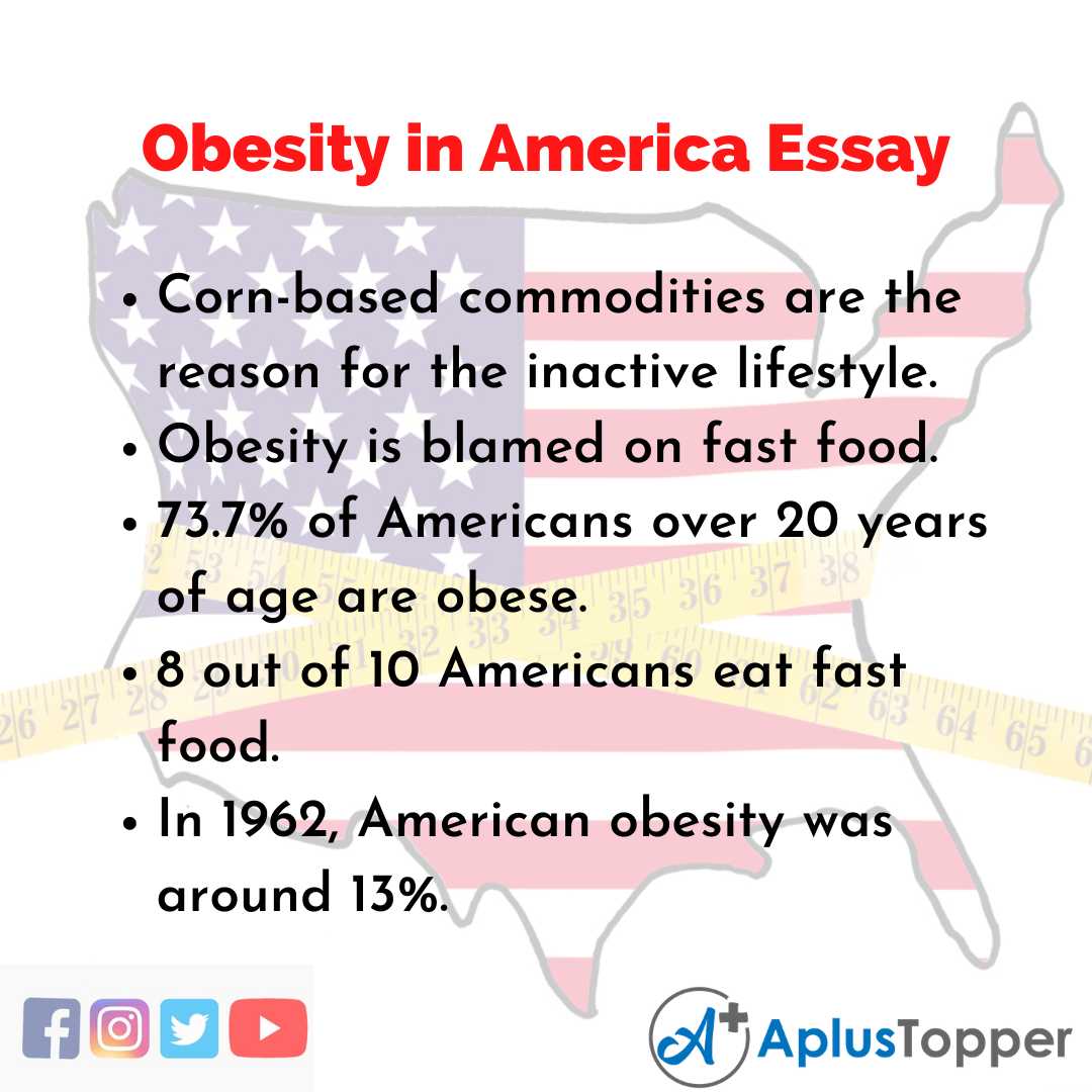 thesis statement on obesity in america