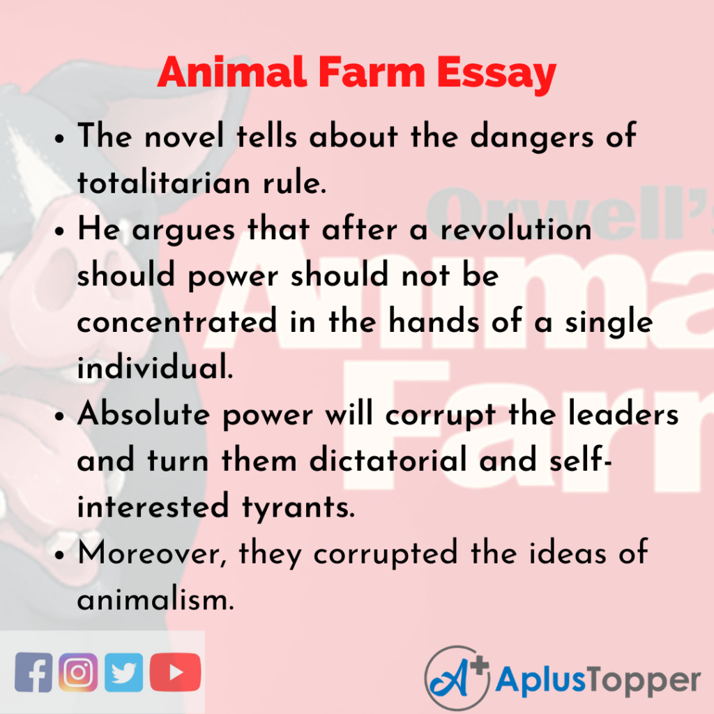 what is the main theme of animal farm essay