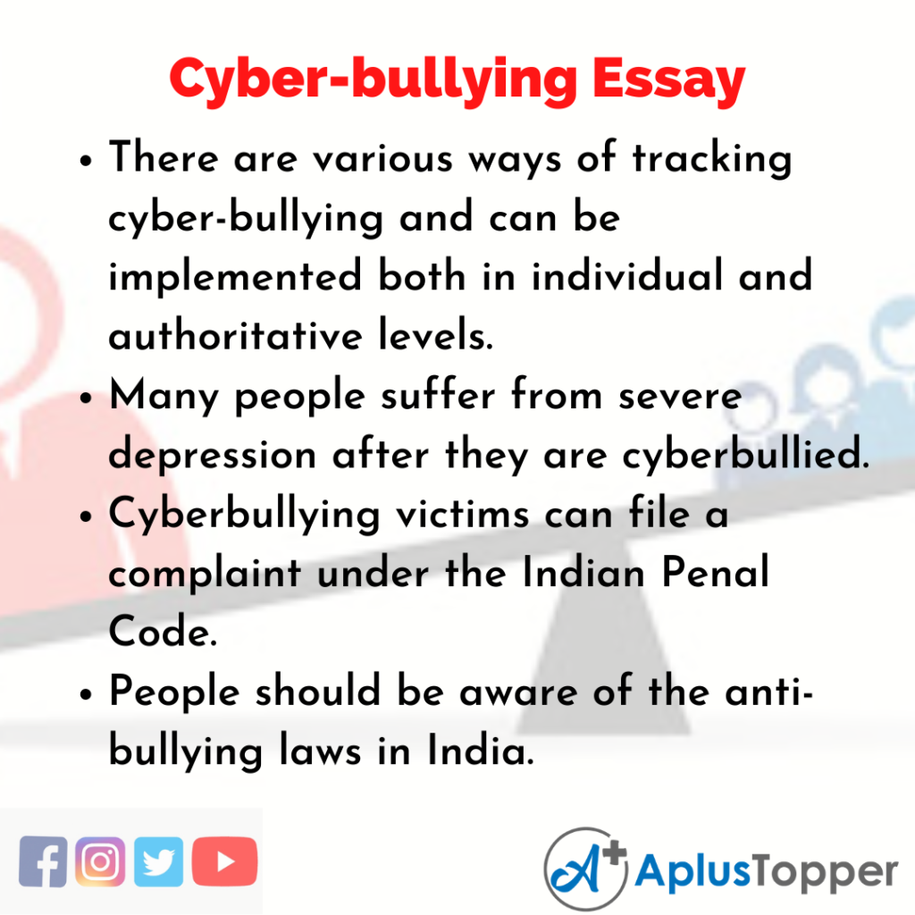 a speech about cyber bullying