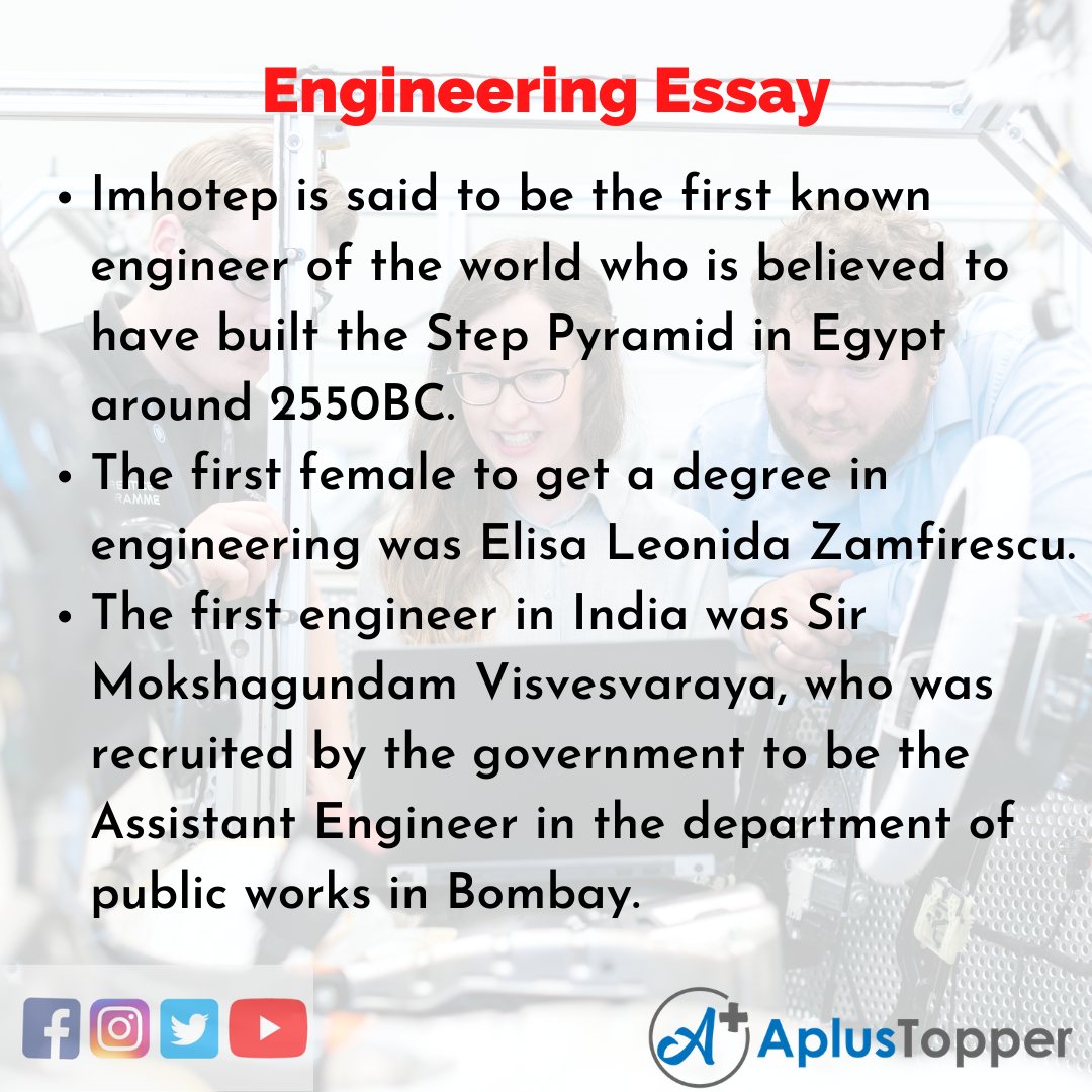 essay topics about engineering