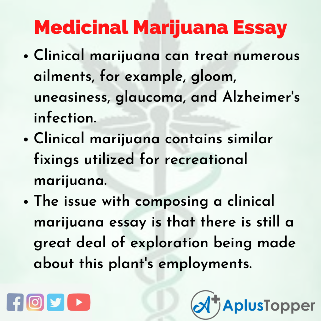 benefits of medical marijuanas essay
