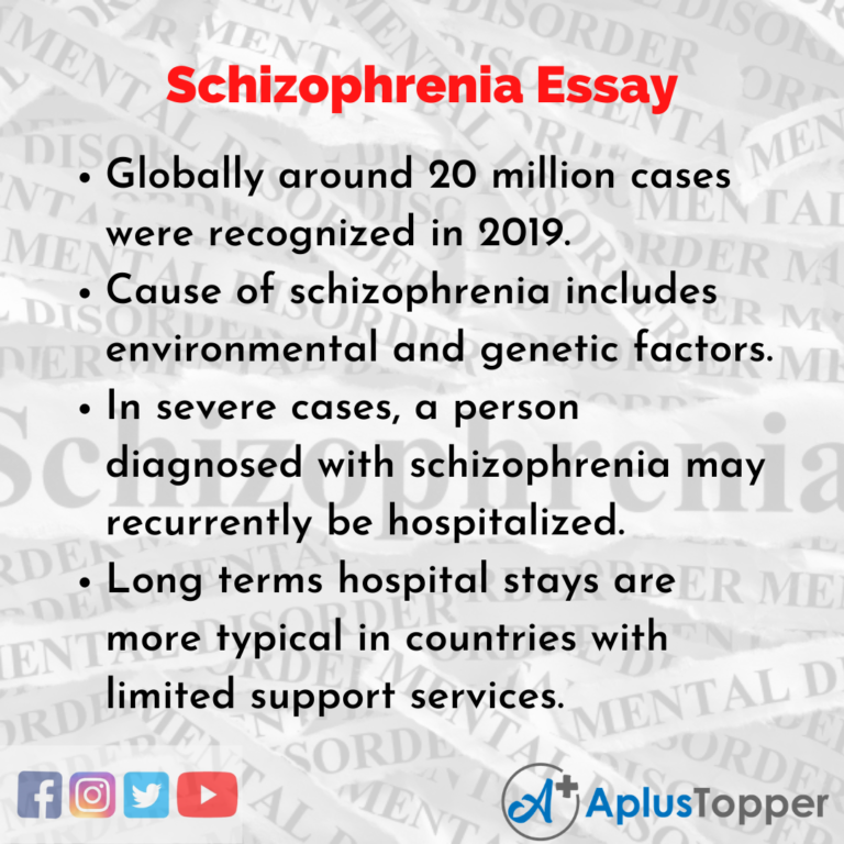 research essay on schizophrenia