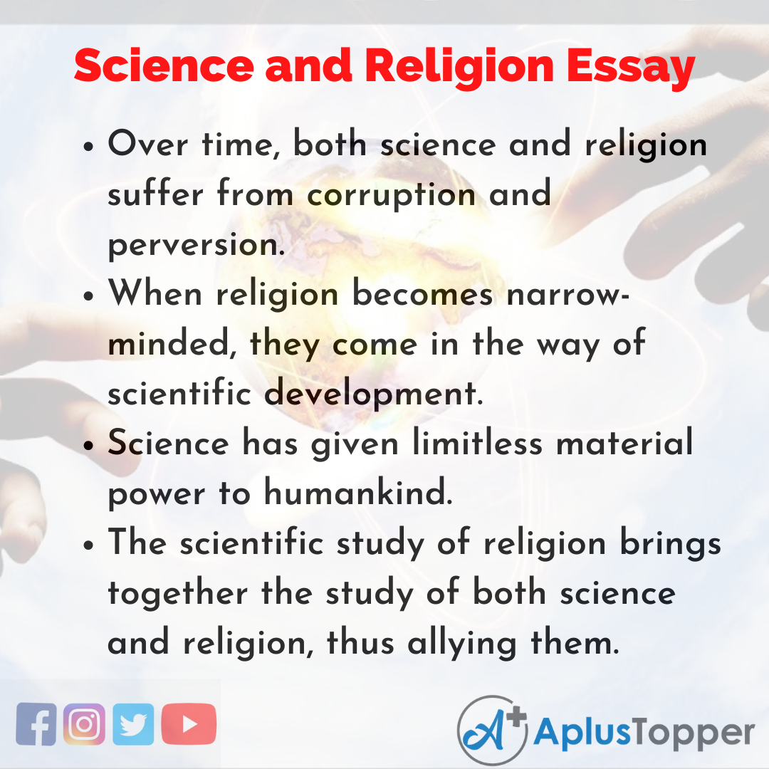 essay on science and faith go hand in hand