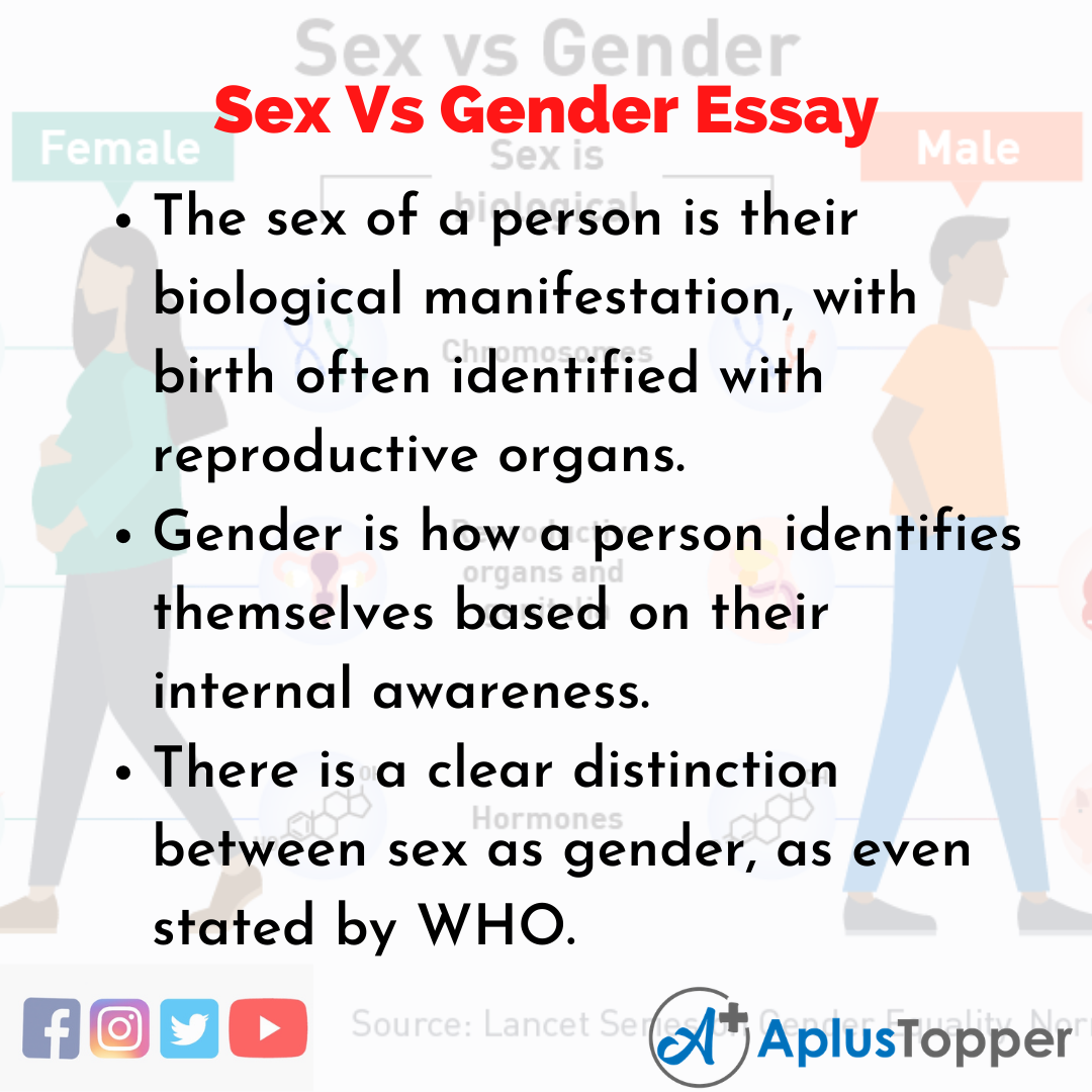 gender meaning essay