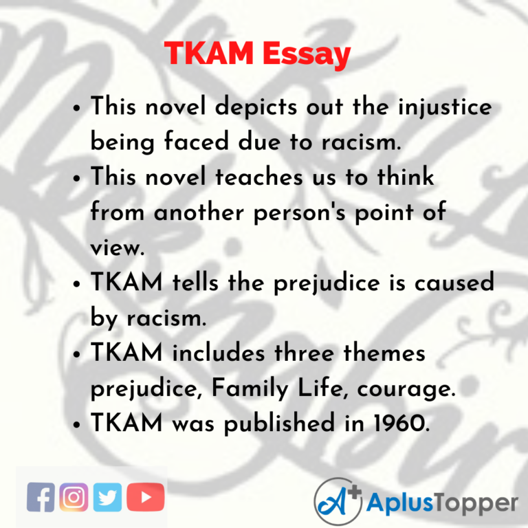 thesis statement of tkam