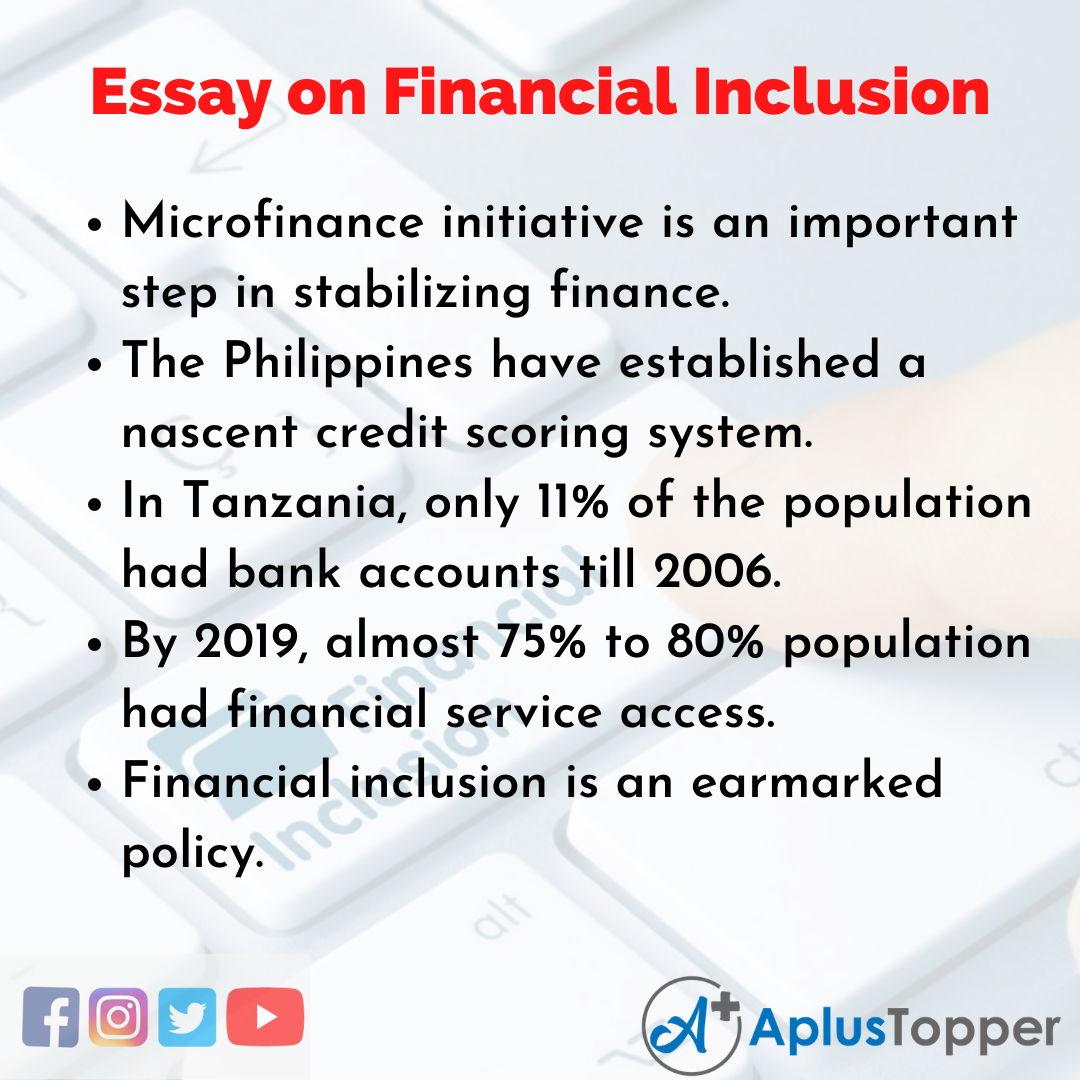 literature review financial inclusion