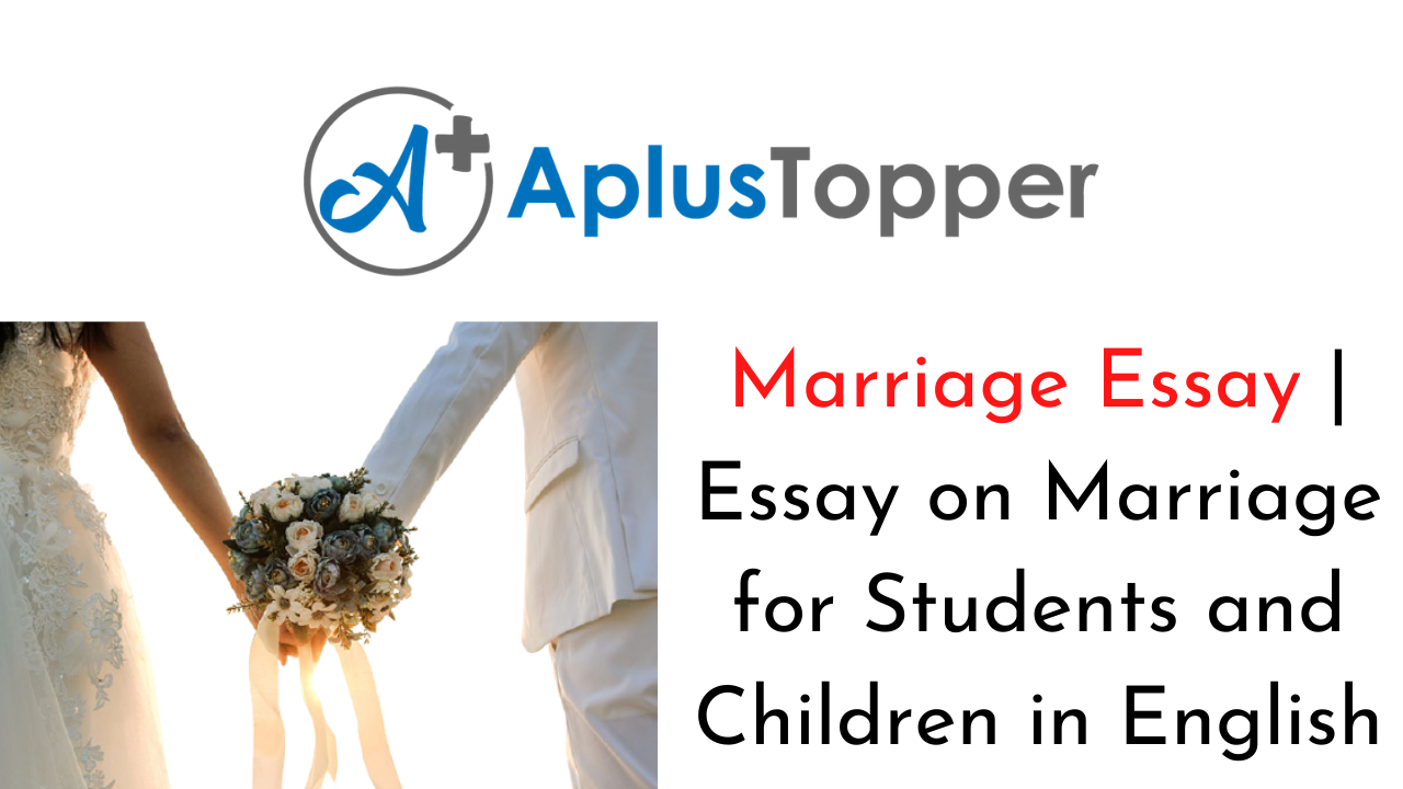 why did i get married essay