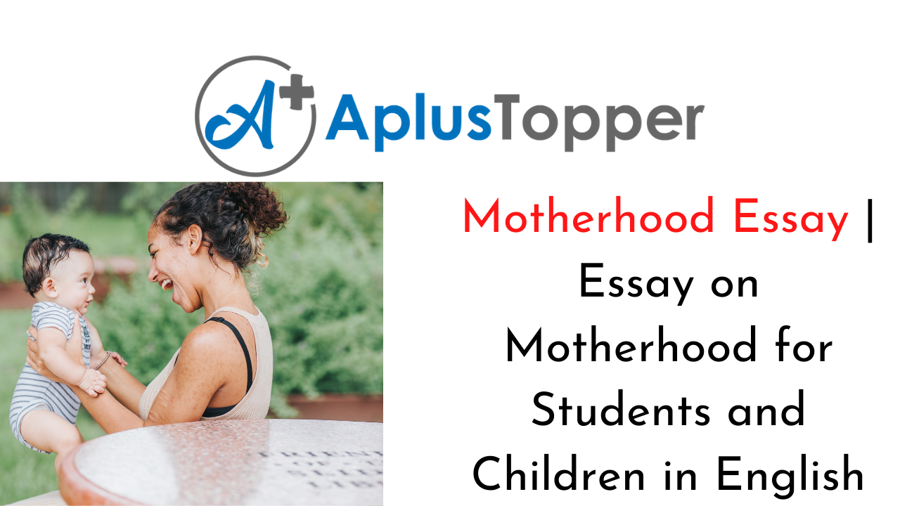 essay on role of mother in child development