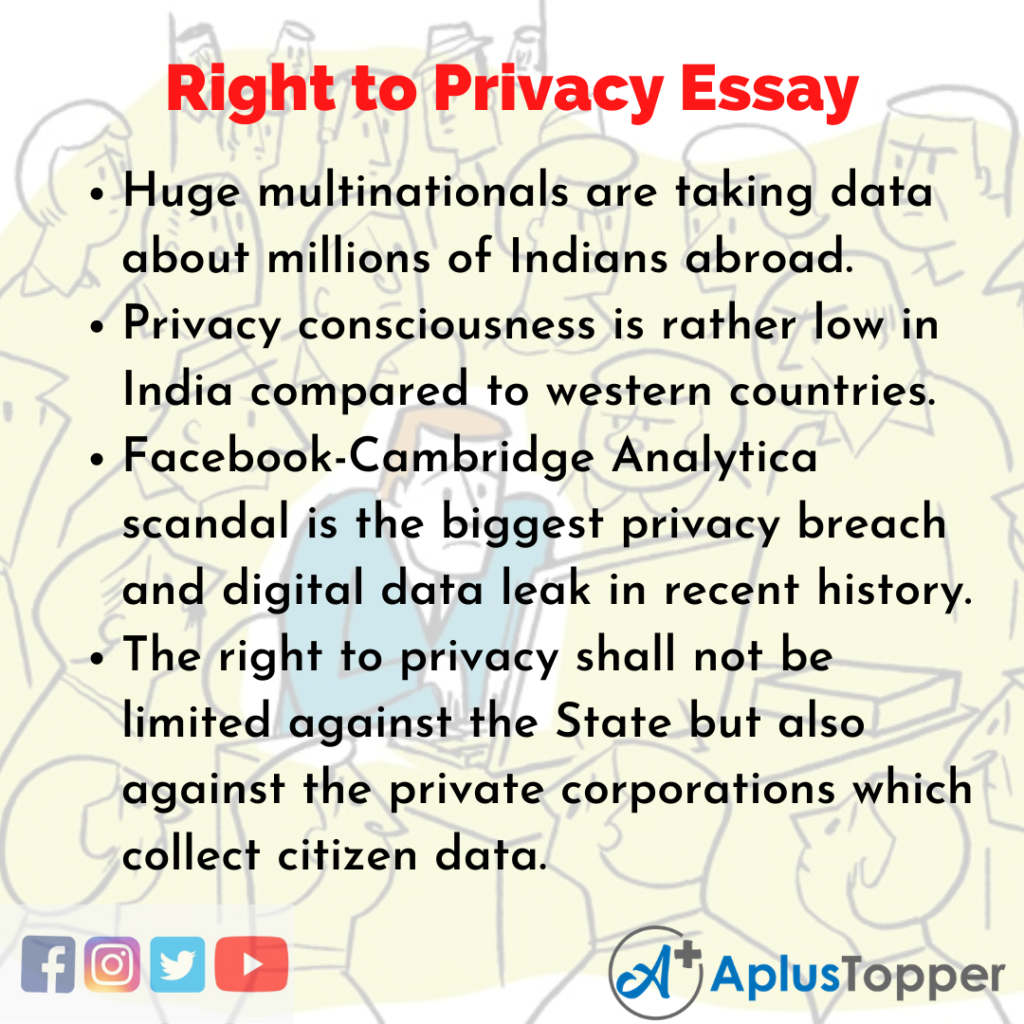 respect each others privacy essay