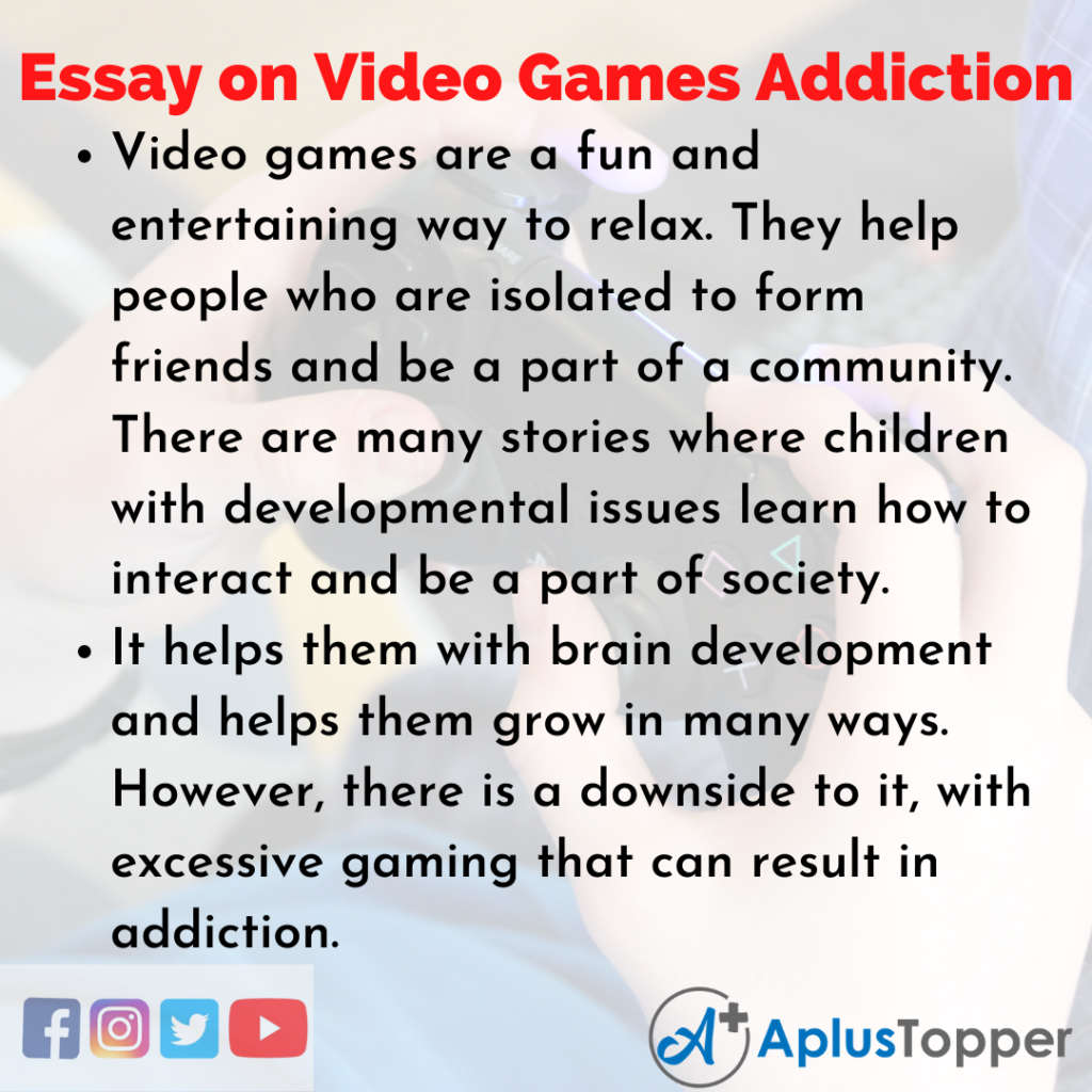 argumentative essay about online gaming