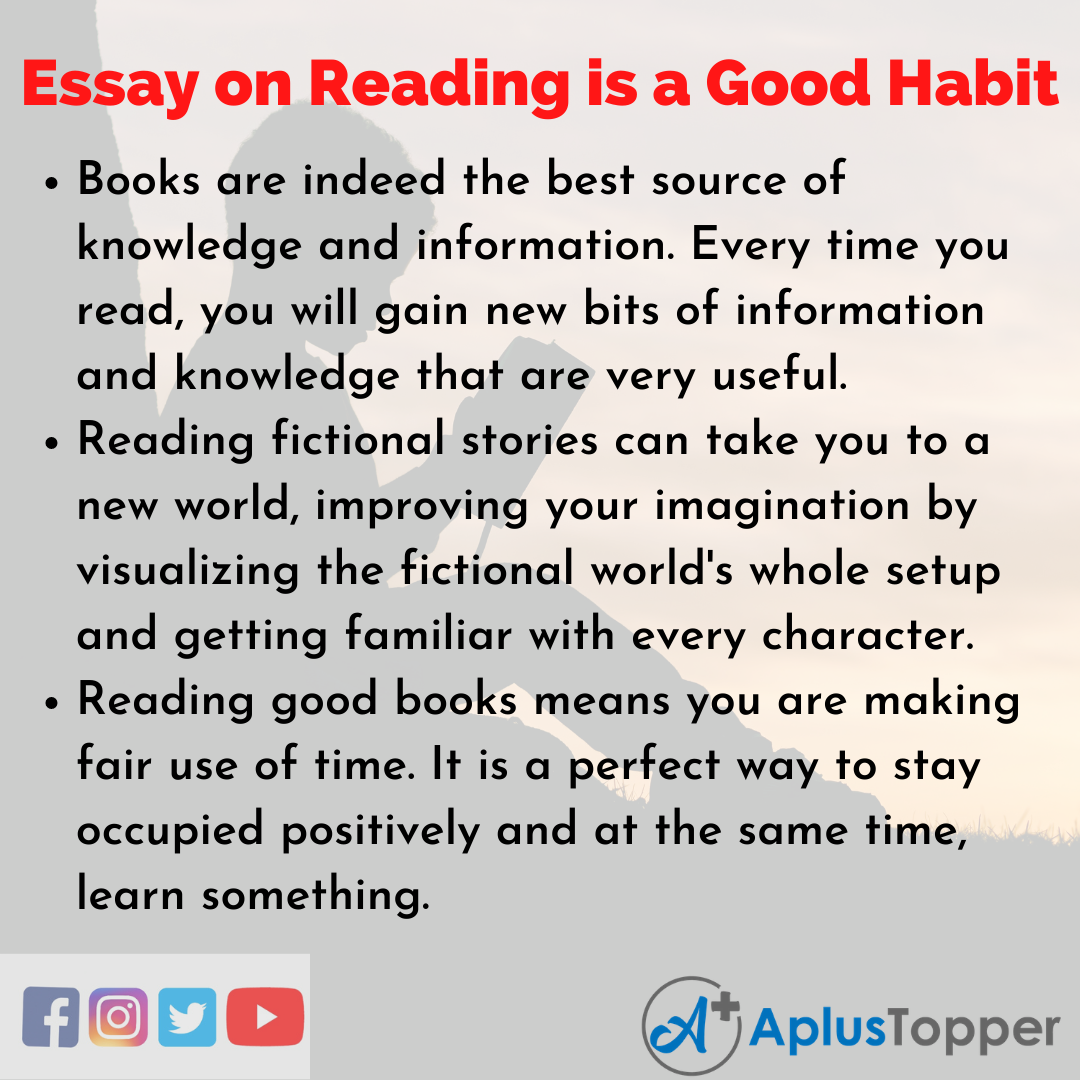 essay the benefit of reading