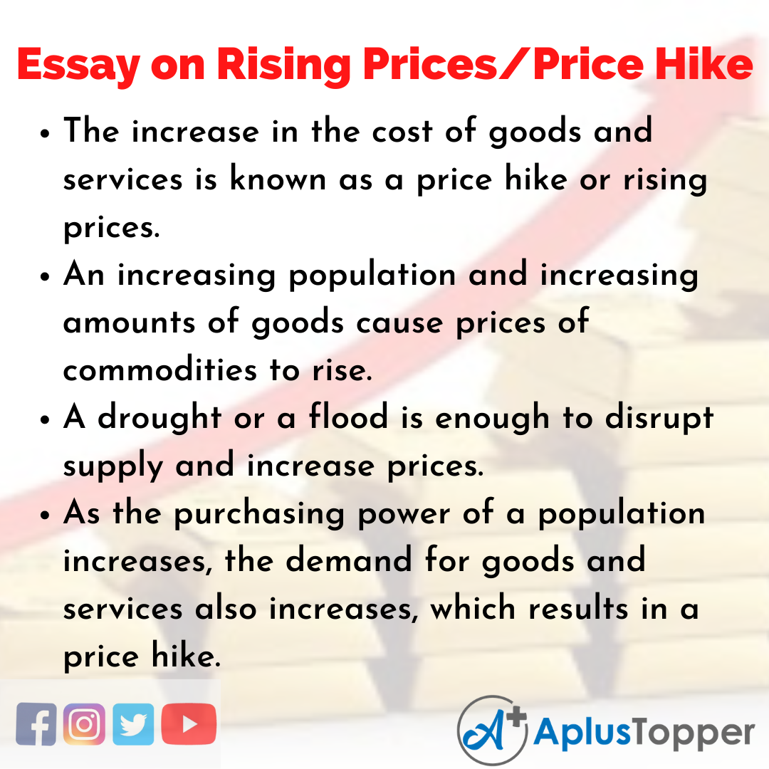 inflation on gas prices essay