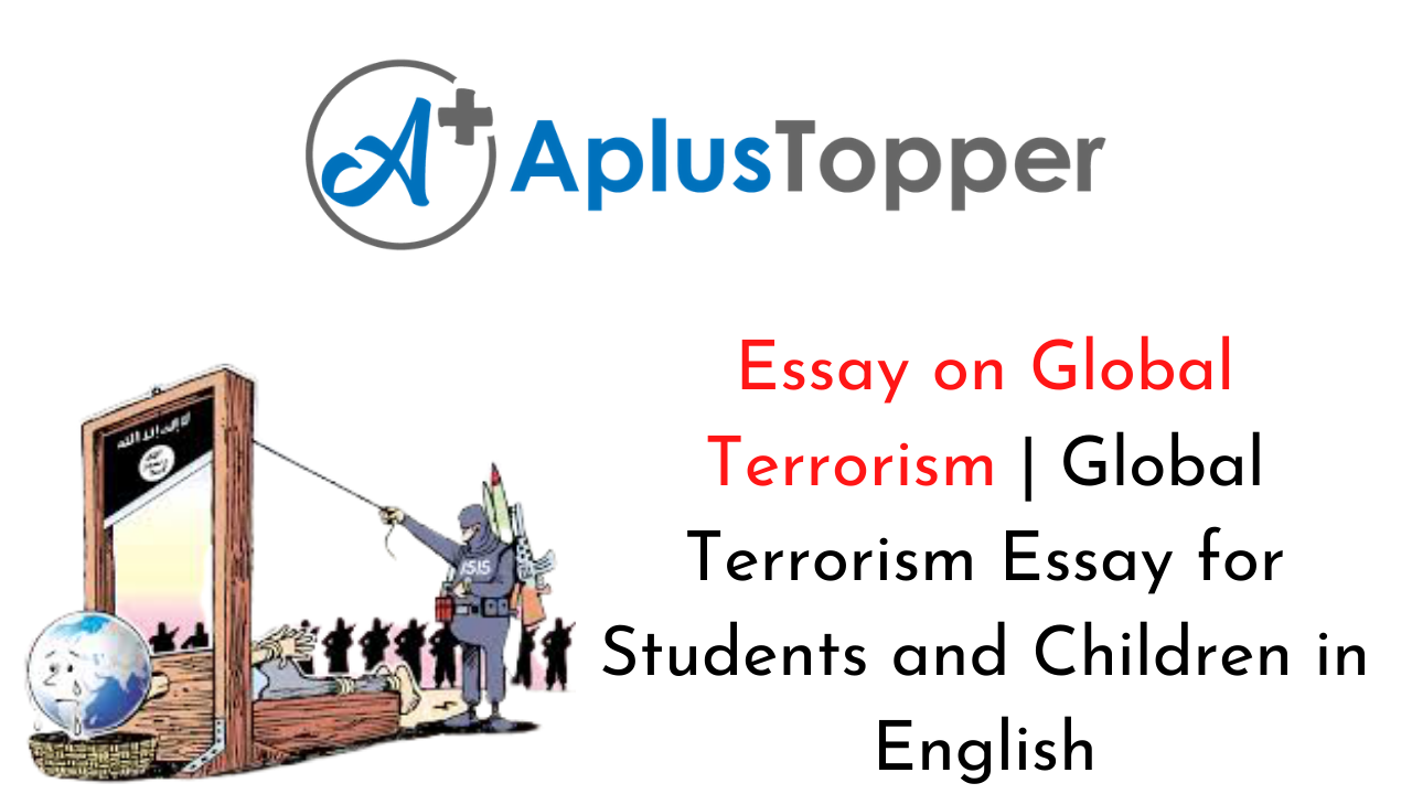 terrorism essay in english for 10th class
