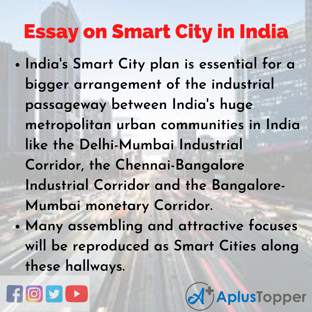 essay on smart india