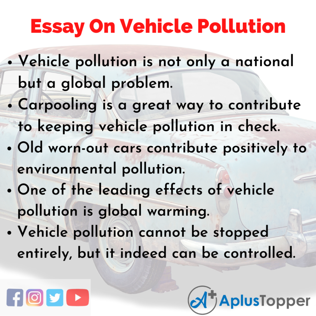 pollution pe essay in hindi
