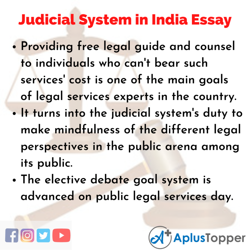 assignment on judiciary system in india