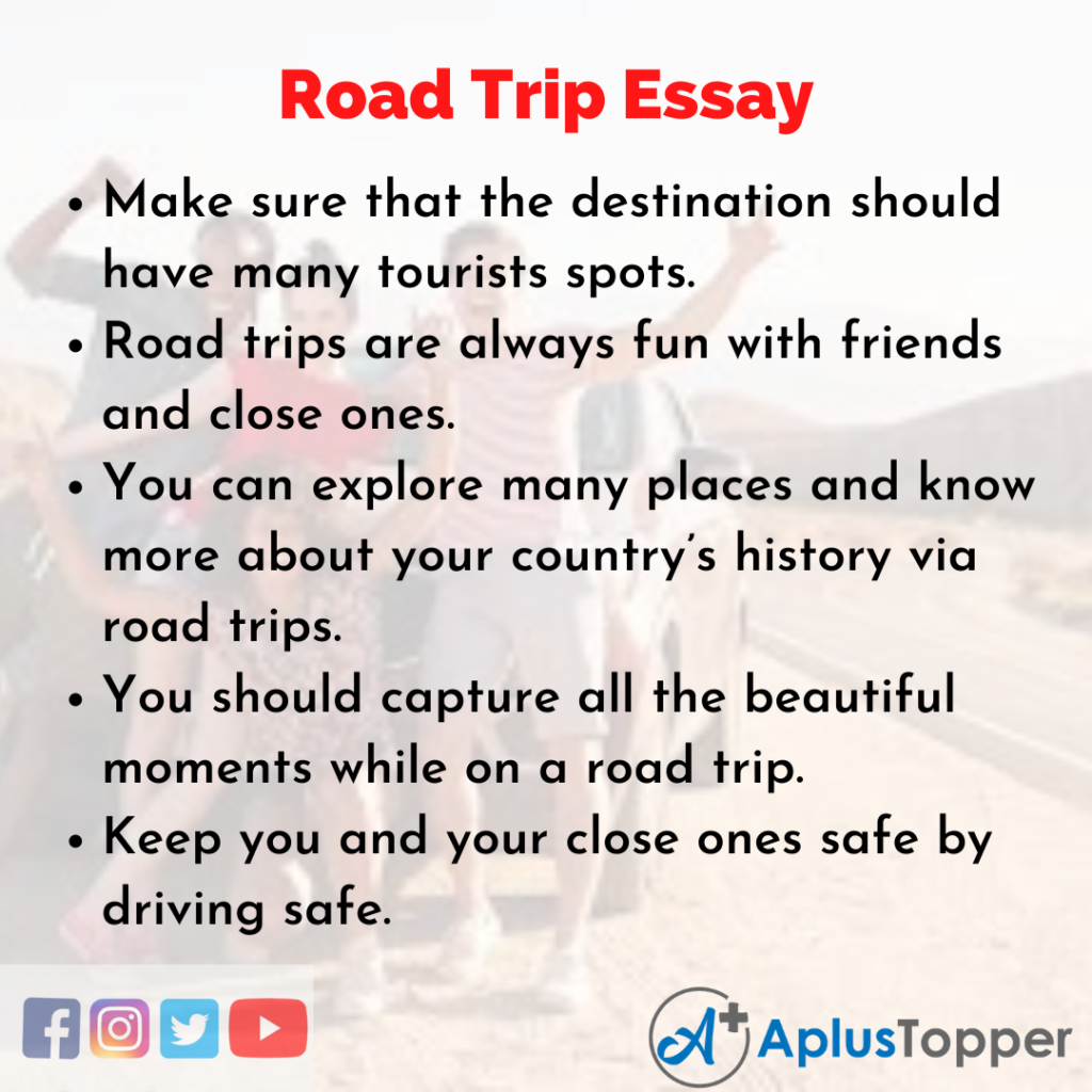 road trip essay conclusion