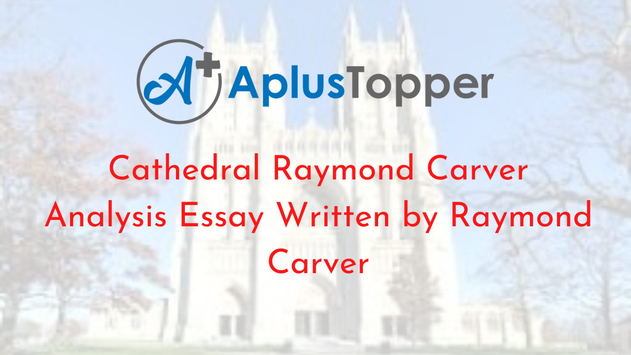 raymond carver cathedral book