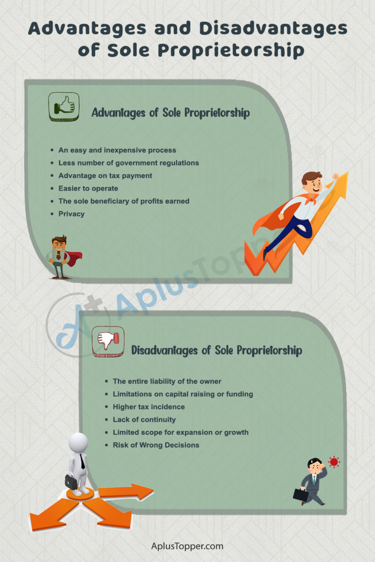 Advantages and Disadvantages of Sole Proprietorship | What is Sole ...