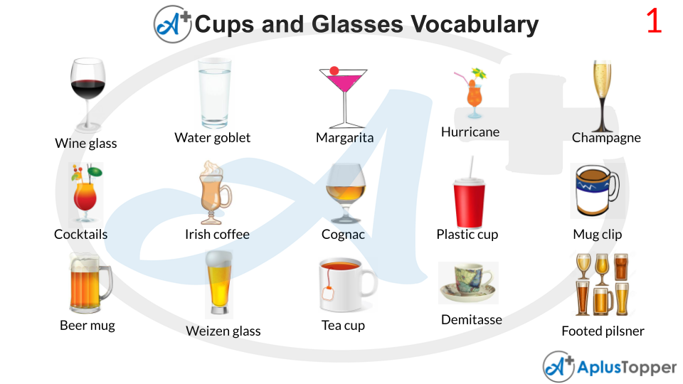 What is a 'Cup' and What is a 'Glass' - Is there a Difference?